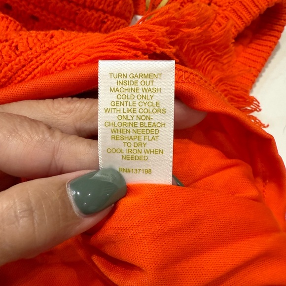 NWT - House of Harlow Orange Knit Skirt Set – Size Large - Picture 9 of 10